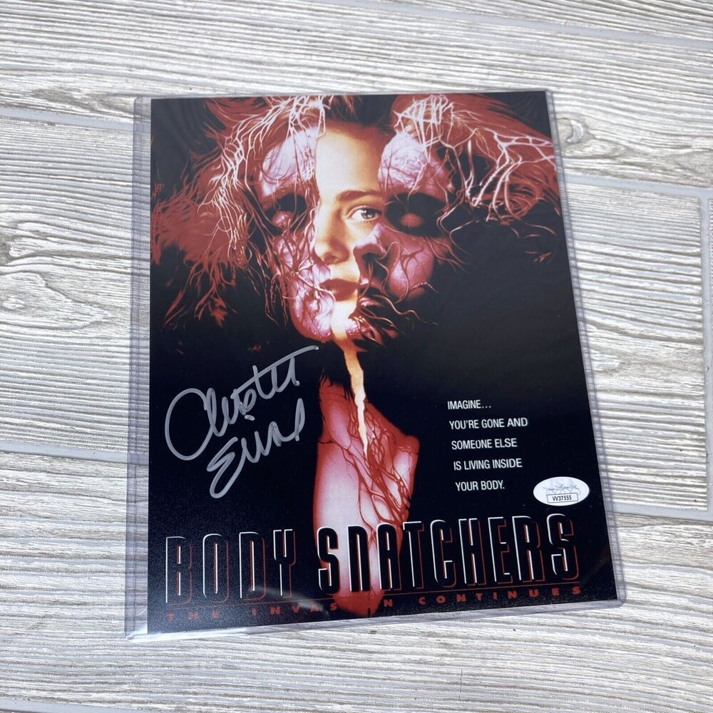 Christine Elise Signed 8x10 Photo Body Snatchers Autograph JSA COA Horror